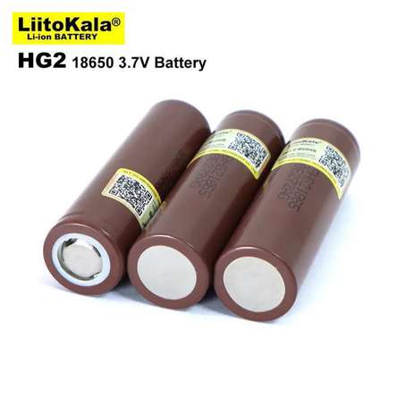LiitoKala – بطارية قابلة للشحن 18650⚡ سعة قوية: 3200mAh