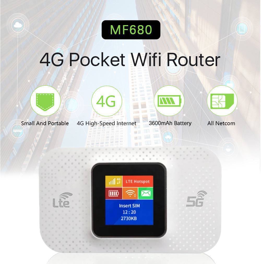 MF680 – ميني راوتر واي فاي محمول بشريحة