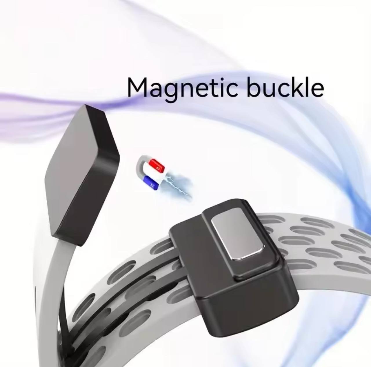 Bracelet Nike en silicone – للساعات Huawei Fit 3 / 4 / 4 Pro