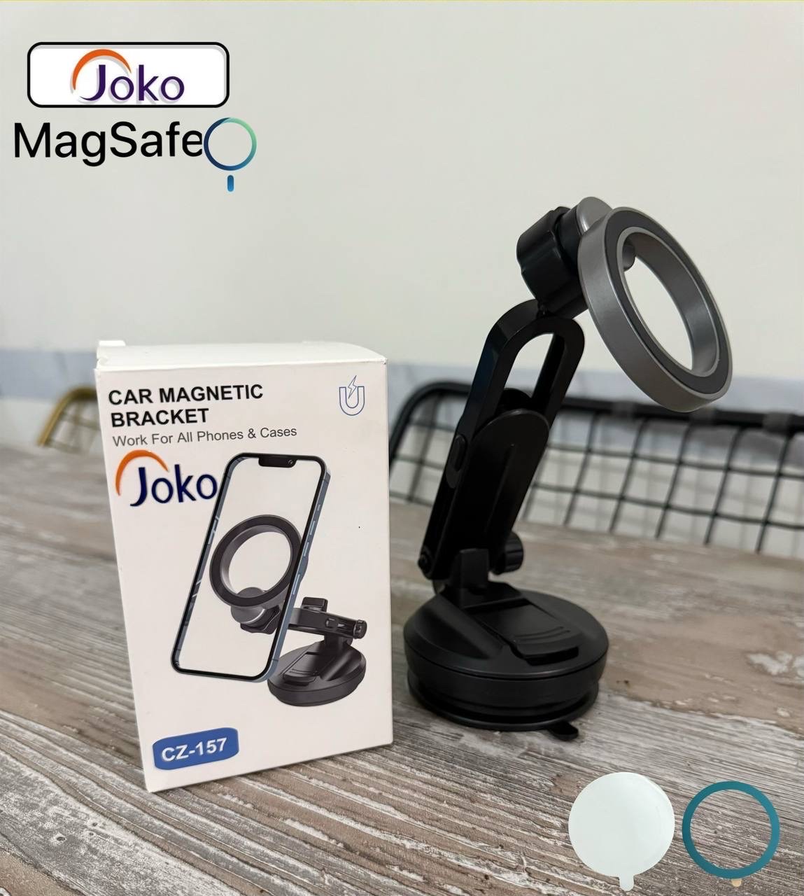JoKo CZ-157 – هولدر مغناطيسي MagSafe للتليفون فالطوموبيل🚗