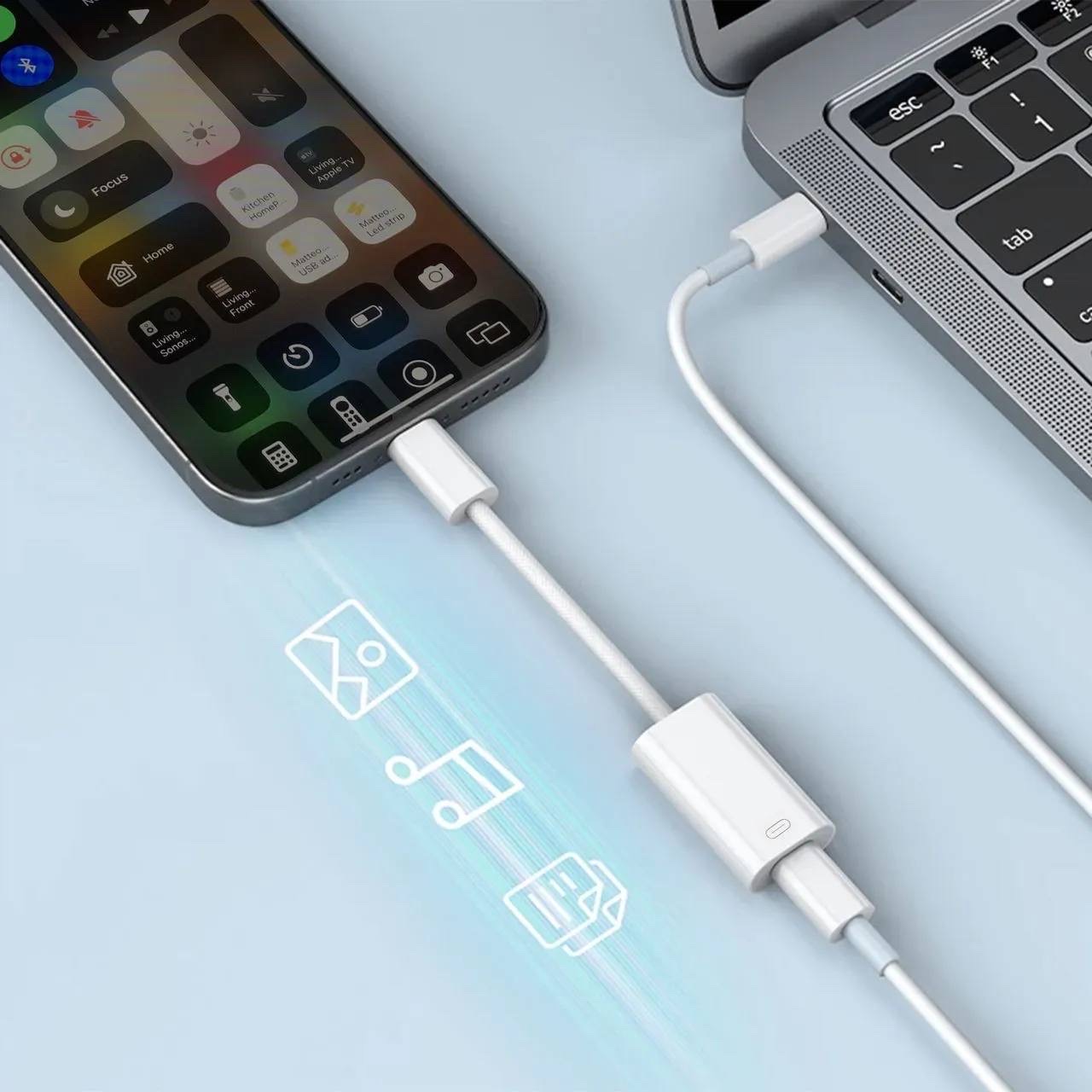 Apple – أدابتور Lightning نحو USB-C (أصلي)