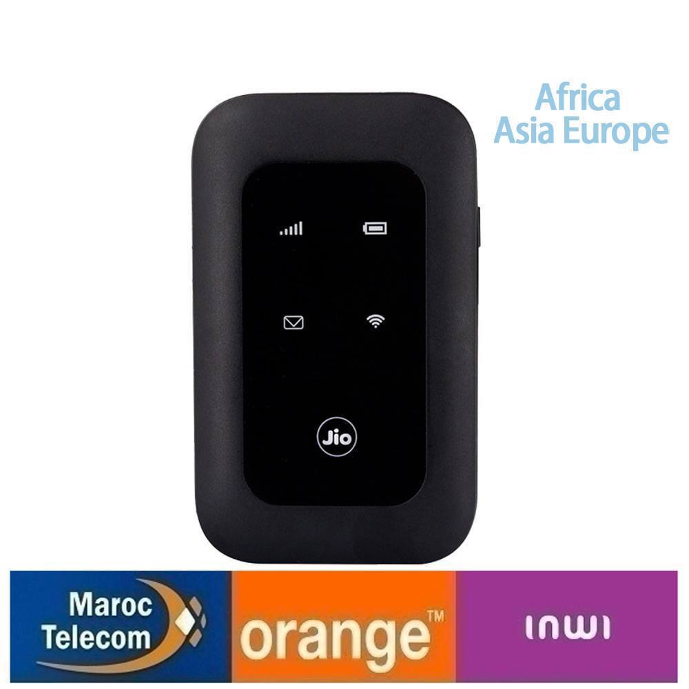 راوتر محمول صغير فالحجم، كبير فالأداء !📶 Jio – راوتر الجيب 4G ديال الصبر والقوة!