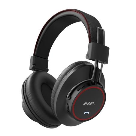 NIA S3000 – سماعة رأس لاسلكية قابلة للطي مع ميكروفون، AUX، بطاقة TF، وتشغيل MP3