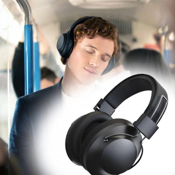 WH-700MAX – سماعة رأس لاسلكية بصوت Pure Bass+، تدعم Bluetooth، FM، و بطاقة SD