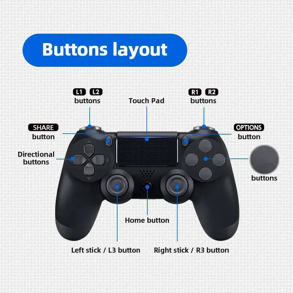 يد تحكم لاسلكية Sony PS4 DualShock 4
