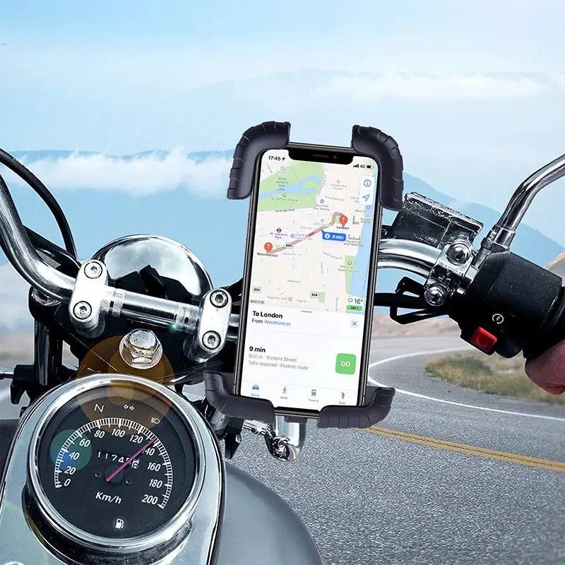 Support Phone Moto/Vélo – Compatible Tous Smartphones & GPS | مثبت قوي يناسب الدراجات النارية والكهربائية