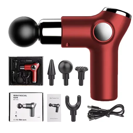 Pistolet de Massage Musculaire Mini Pocket avec Écran LCD — Relaxation Profonde & Soulagement Anti-Douleur