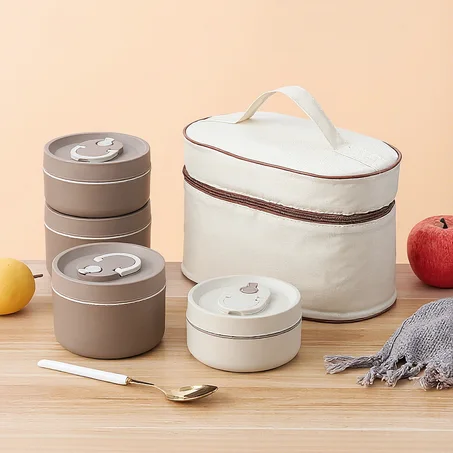 Sac Repas Isotherme Bento Style Luxe — Doublure Aluminium Maintien au Chaud & Frais (Travail, École & Sorties)