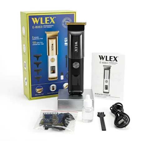 Tondeuse à Cheveux & Barbe Professionnelle 0mm avec Écran LCD — Rasoir de Finition & Sculpting Rechargeable USB (Salon & Maison)