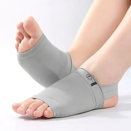 Bandes Orthopédiques Correctrices pour Pieds Plats — Coussinet en Gel Anti-Douleur, Fasciite Plantaire & Maintien de Voûte