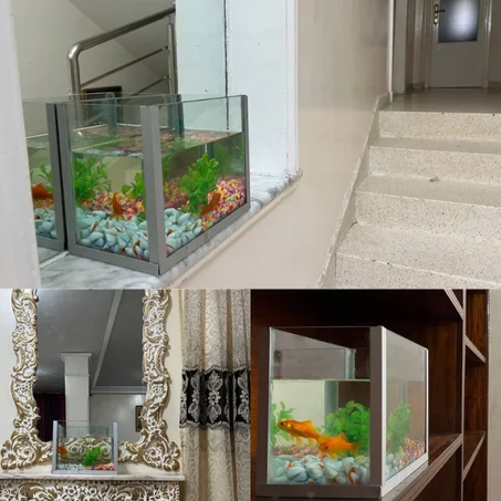 Aquarium de poissons décorative