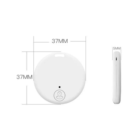 جهاز تتبع صغير بتقنية GPS وبلوتوث 5.0 – مضاد للضياع لتتبع الأطفال، الحيوانات الأليفة، الحقائب والمحافظ