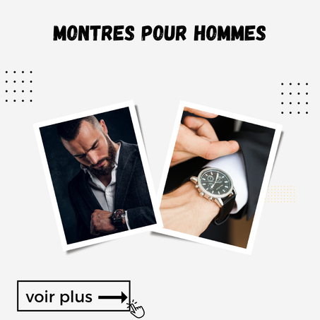 montres pour hommes