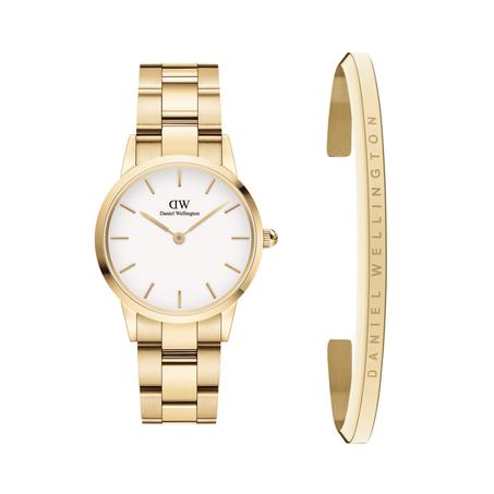 ICONIC LINK Doré fond blanc