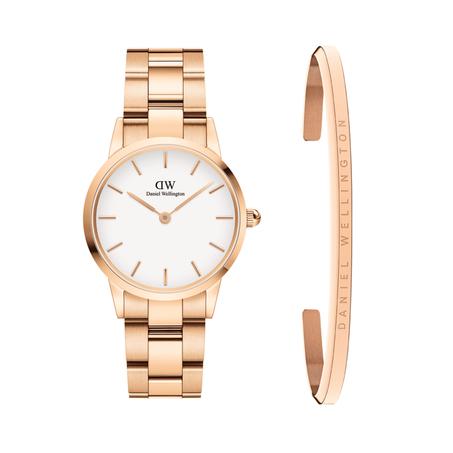 ICONIC LINK Rose Dore Fond Blanc