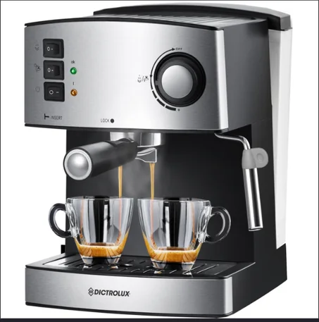SMART TECHNOLOGY Machine à café Expresso Smart STPE-8520W - 15 Bars, 1.6L, 850W - Noir -Garantie 3 Mois