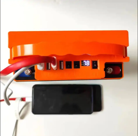 couvercle de charge d'alimentation extérieur/batterie plomb-acide convertisseur de charge USB