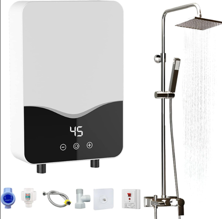 🔥 Chauffe-eau sans réservoir pour salle de bain et douche à domicile