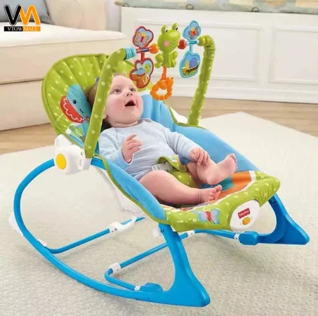 🤱🏼Chaise à bascule pour bébé de 0 à 5 ans Vibration musicale