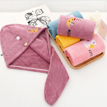 منشفة تجفيف الشعر