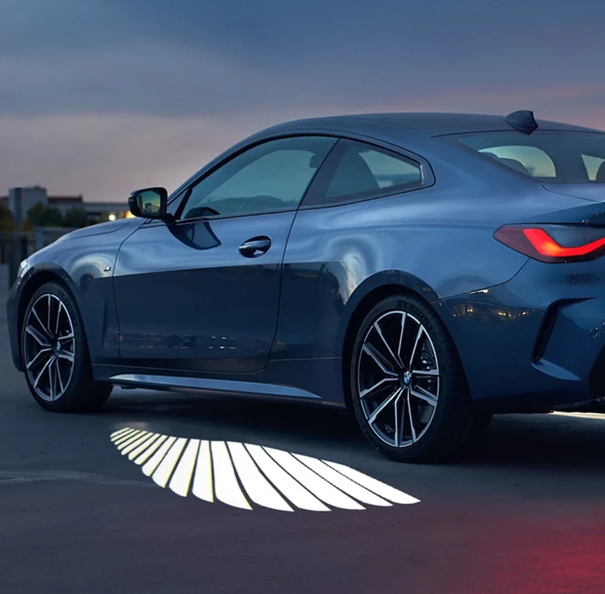 ضوء led لمرآة الرؤية الخلفية