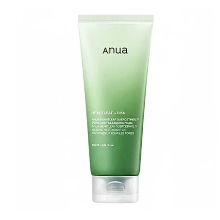 Mousse Nettoyante Profonde Anua Heartleaf + BHA