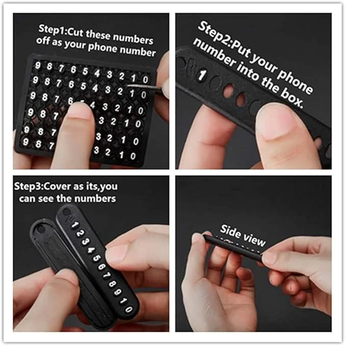 ميدالية تعريف ذكية برقم الهاتف – Phone Number Tag