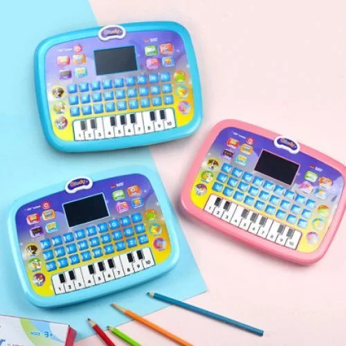 تابلت تعليمي وبيانو  باللغة الإنجليزية بشاشة LED