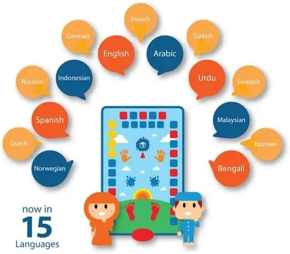 سجادة تعليم الصلاة الإلكترونية