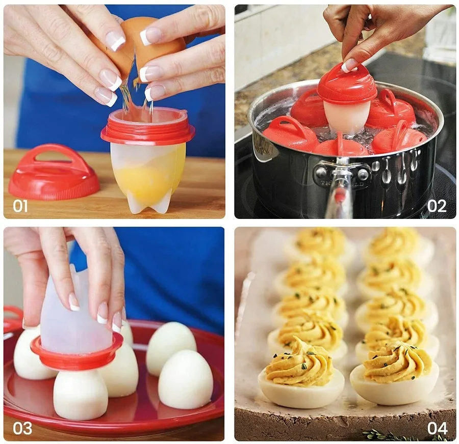 صانعة البيض السيليكون