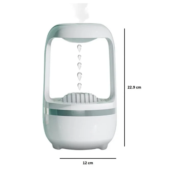 فواحة ومرطب هواء بقطرات المياة مضاد للجاذبية - 2024