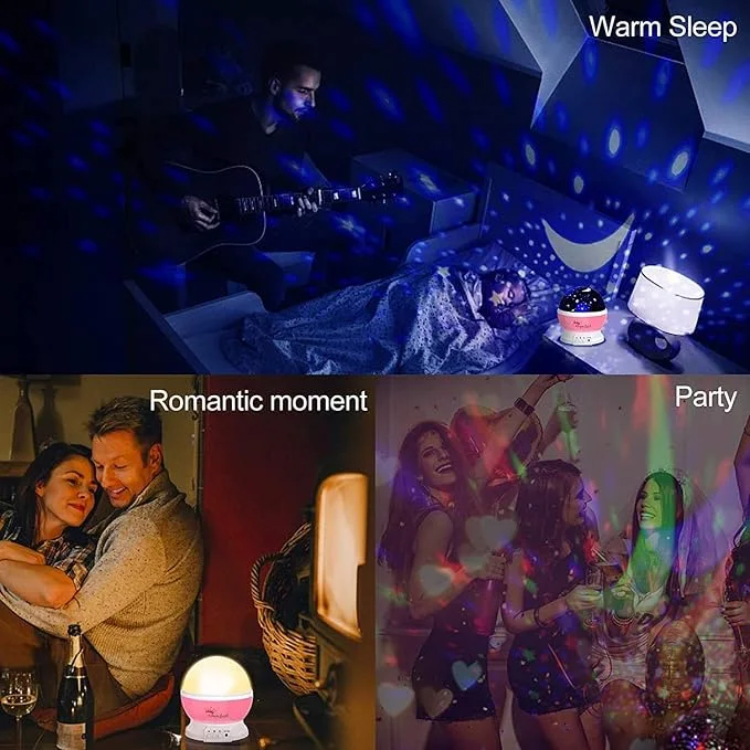 Stars and moon projector