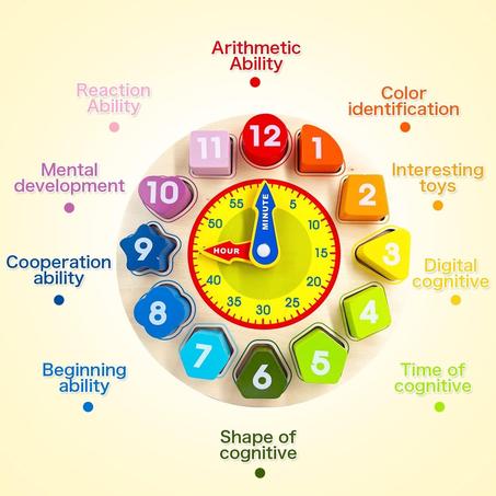 ساعة تعليمية للأطفال