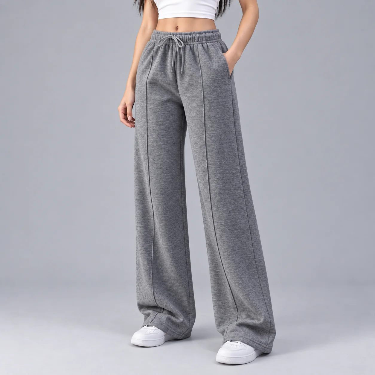 Pantalon Femme Wide Leg