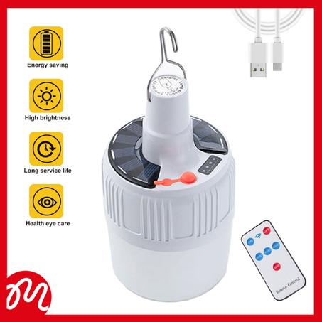 مصباح LED محمول يعمل بالطاقة الشمسية