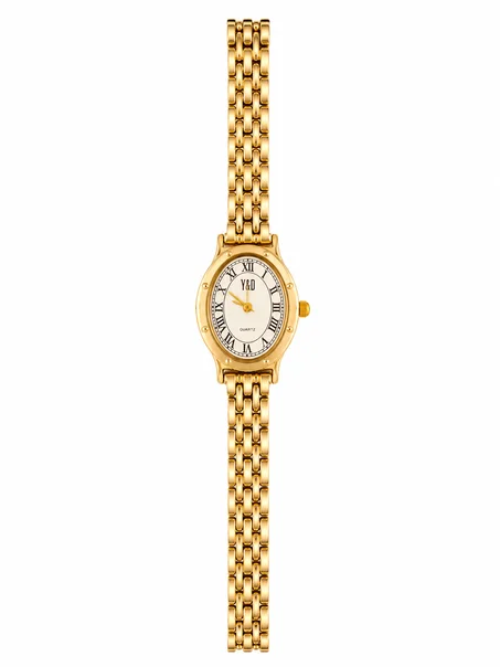 Vintage Oval Gold Watch