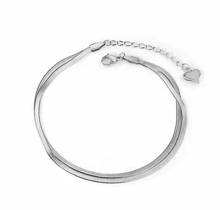Snack Chain Bracelet Selver