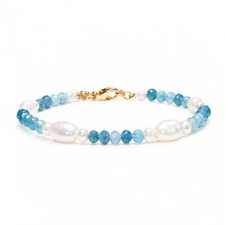 Aqua Perle Bracelet