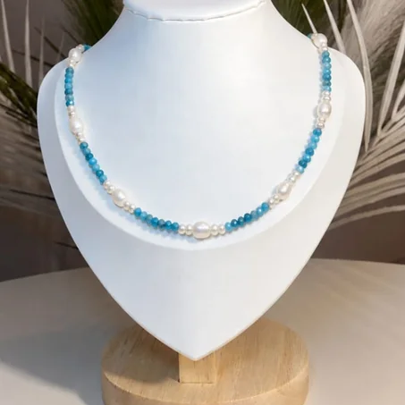 Aqua Perle Necklace