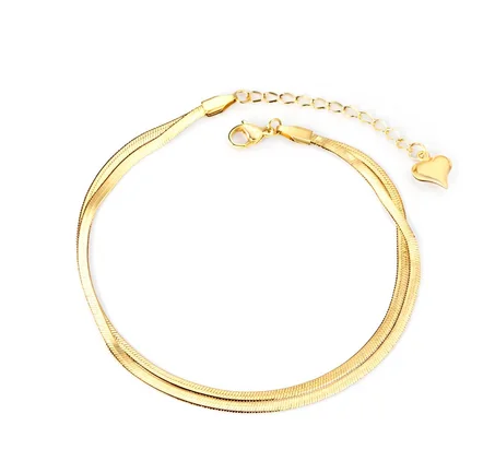 Snack Chain Bracelet Gold