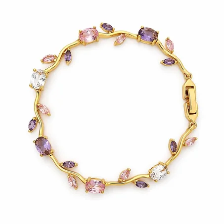 Bracelet Tulip Melange-Or
