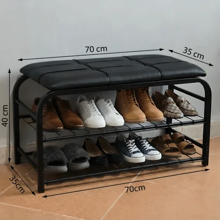 tabouret porte chaussure