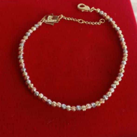 سوار رائع من البلاكيور مرصع بالعقيق الملون