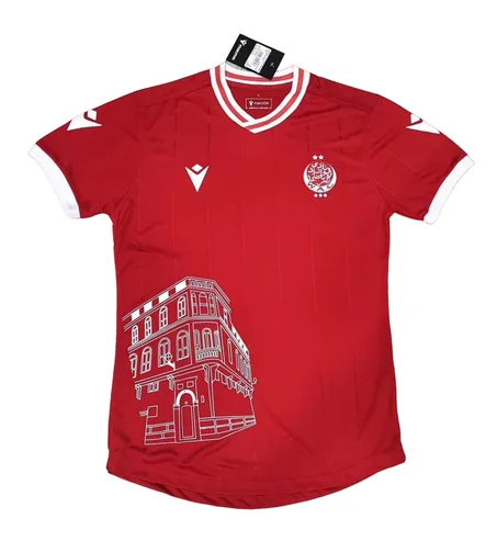 قميص فريق الوداد البيضاوي ـ اللون الأحمر