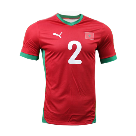 قميص المنتخب المغربي الأولمبي الرسمي ـ اللون الأحمر