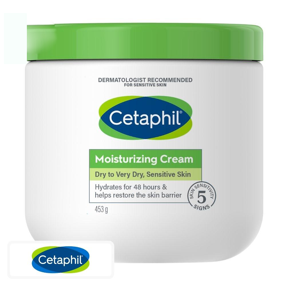 Cetaphil Crème Hydratante Peau Sèche & Sensible – 453g