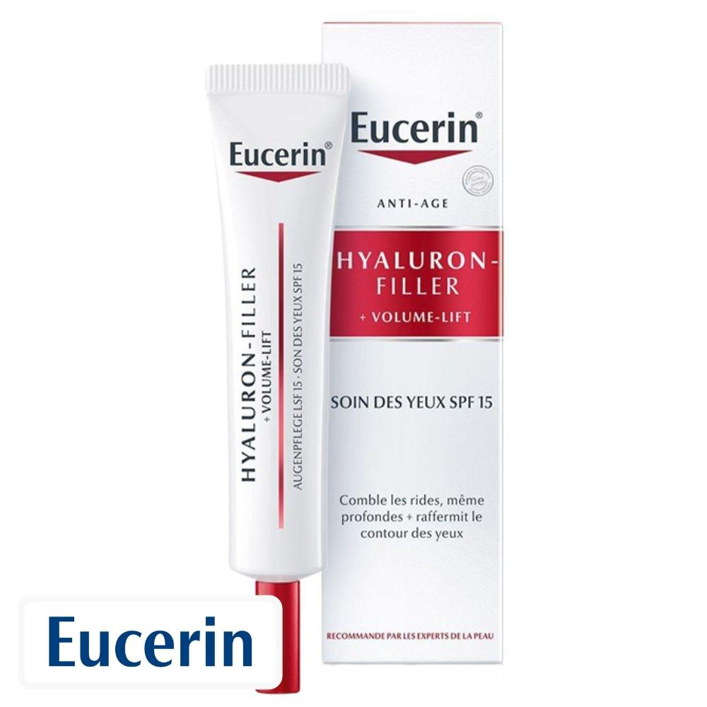 Eucerin Hyaluron-Filler + Volume-Lift Soin des Yeux Spf15 Rides – 15ml