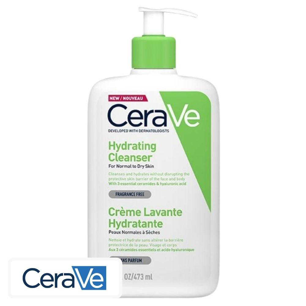 CeraVe Crème Lavante Hydratante Peau Normale à Sèche – 473ml