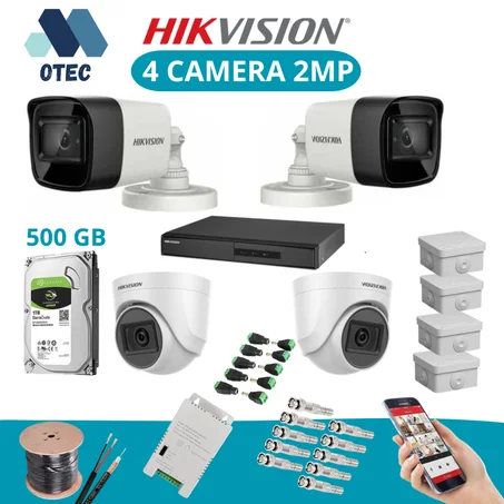 Hikvision Pack  Surveillance 2MP