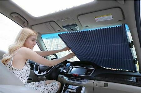 حاجب الشمس لزجاج للسيارات، غطاء أمامي مضاد للأشعة فوق البنفسجية